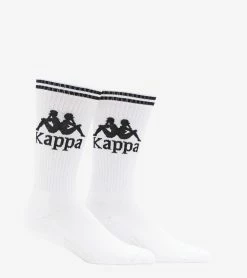 Kappa 3 Pack Authentic Aster Crew Socks White -Mens New Arivals Sales Shop 3030QL0 HK3 2 1800x