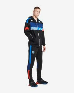Puma BMW Motorsport Essential Zip Up Hoodie Puma Black -Mens New Arivals Sales Shop 53510201 5 1800x