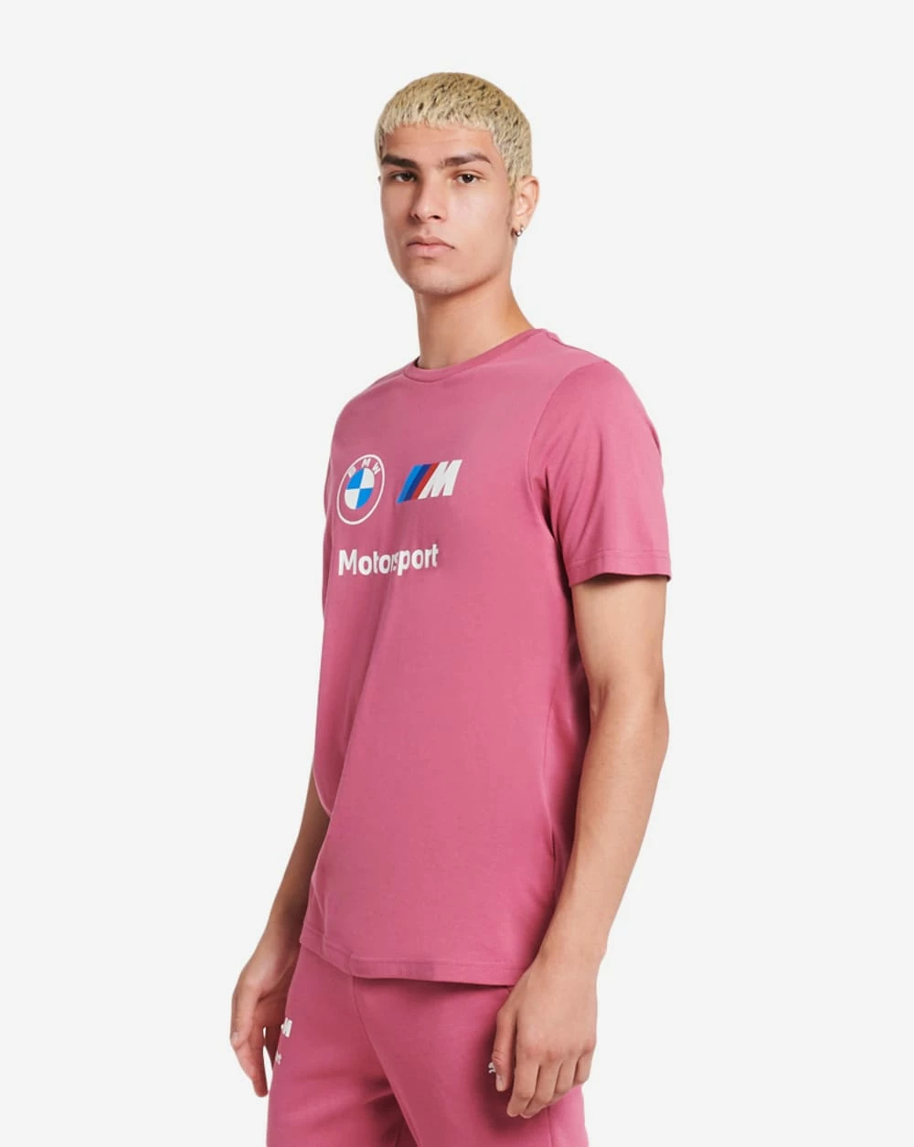Puma BMW M Motorsport Essential Logo Tee Dusty Orchid 3 Puma BMW M Motorsport Essential Logo Tee Dusty Orchid - Image 2