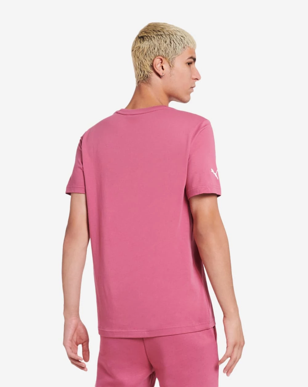 Puma BMW M Motorsport Essential Logo Tee Dusty Orchid 4 Puma BMW M Motorsport Essential Logo Tee Dusty Orchid - Image 3