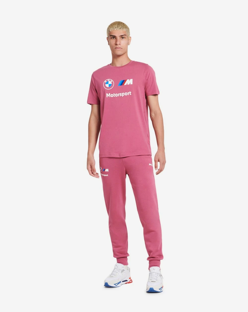 Puma BMW M Motorsport Essential Logo Tee Dusty Orchid 5 Puma BMW M Motorsport Essential Logo Tee Dusty Orchid - Image 4