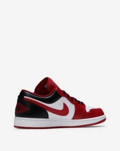 Air Jordan 1 Low White/Red/Black -Mens New Arivals Sales Shop 553558 163 3 1800x