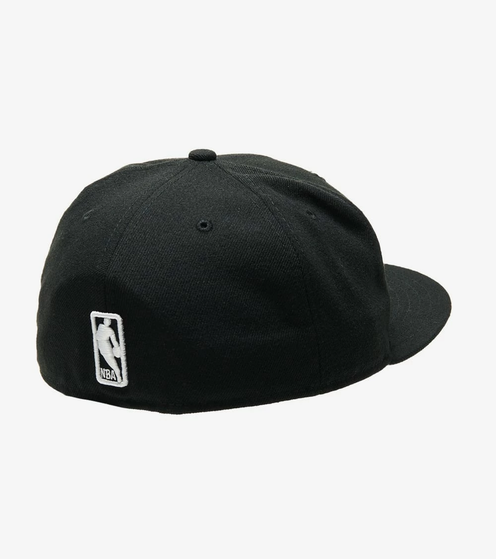 New Era 59Fifty Bulls Fitted Cap BLACK/WHITE 4 New Era 59Fifty Bulls Fitted Cap BLACK/WHITE - Image 2