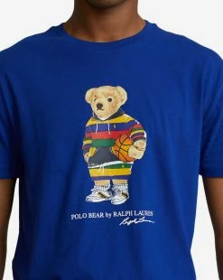 Polo Ralph Lauren Polo Bear Short Sleeve Graphic Tee Royal 7 Polo Ralph Lauren Polo Bear Short Sleeve Graphic Tee Royal -Mens New Arivals Sales Shop 710853310012 RYL 3 1800x