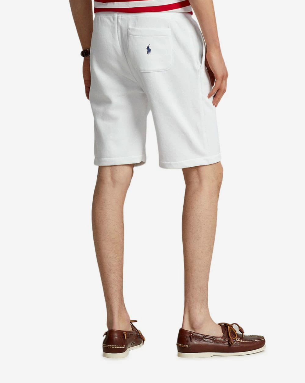 Polo Ralph Lauren Fleece Flag Shorts White 4 Polo Ralph Lauren Fleece Flag Shorts White - Image 2