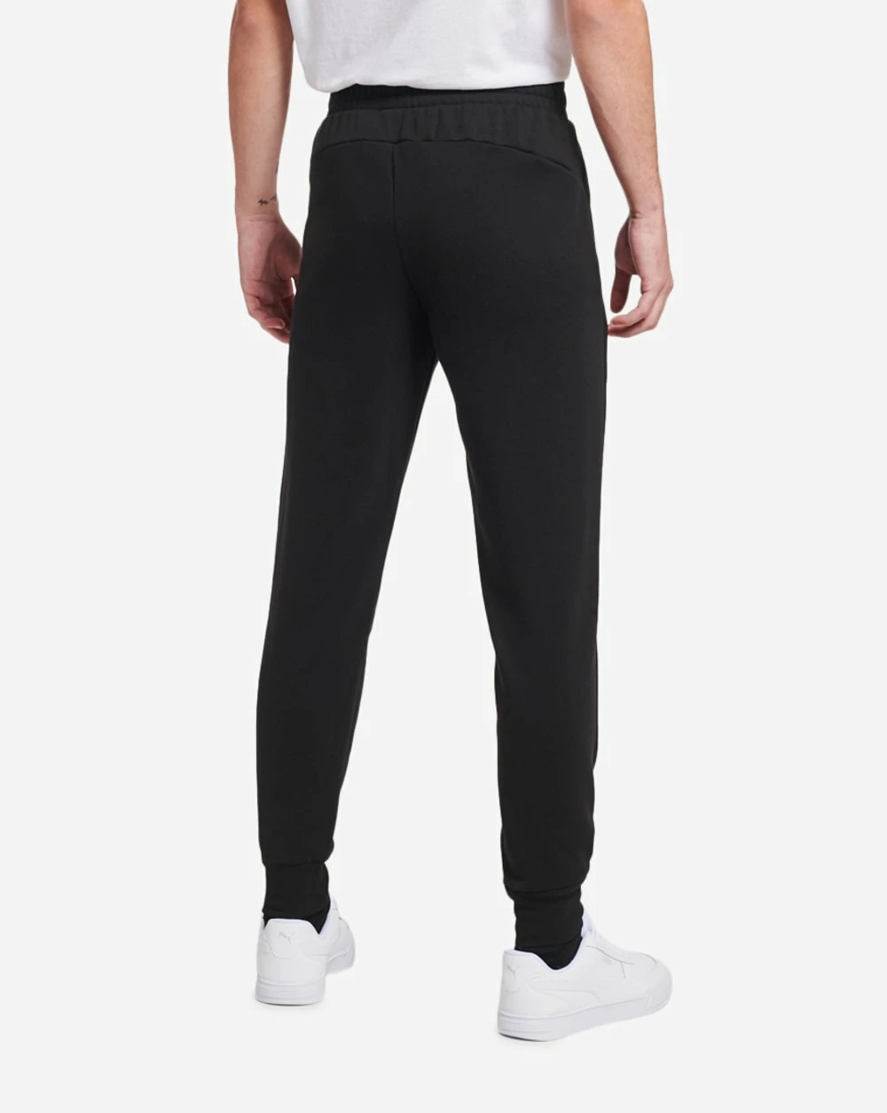 Puma Essential Embroidery Logo Pants PUMA Black 5 Puma Essential Embroidery Logo Pants PUMA Black - Image 3