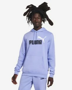 Puma Essential Big Logo Hoodie Lavender Pop