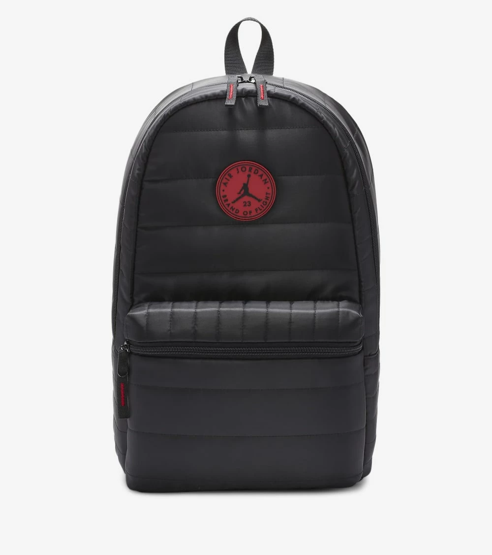 Jordan Quilted Backpack Black 3 Jordan Quilted Backpack Black