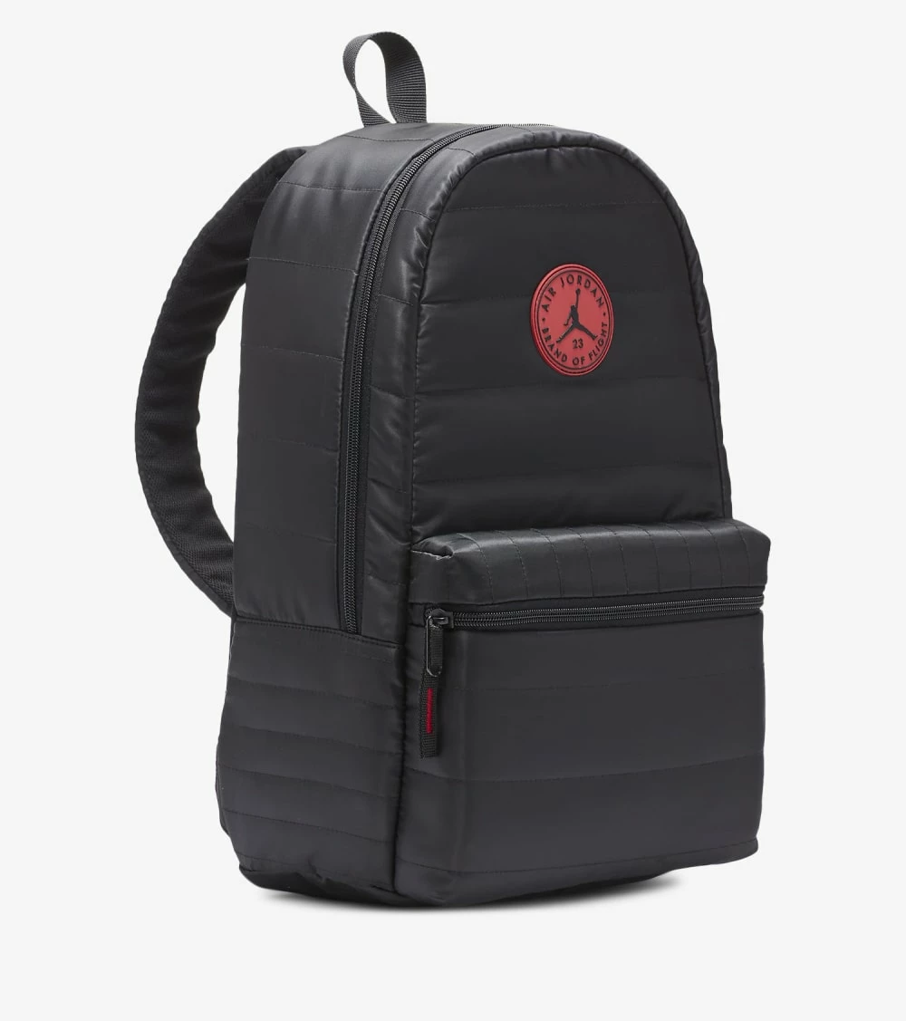 Jordan Quilted Backpack Black 4 Jordan Quilted Backpack Black - Image 2