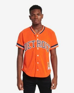 Mitchell And Ness Detroit Tigers Kirk Gibson 1993 Authentic Jersey Orange