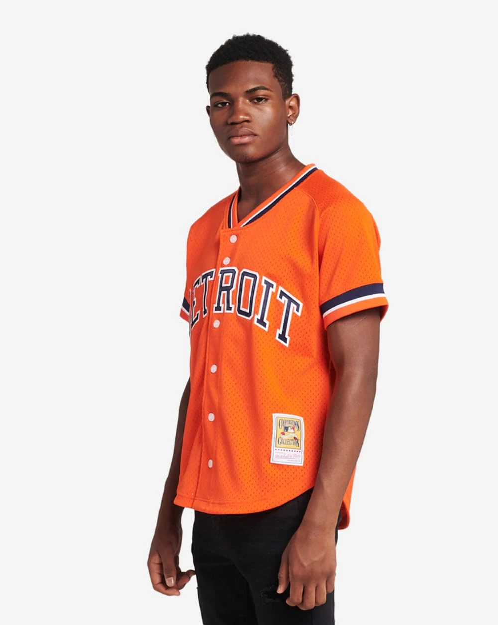 Mitchell And Ness Detroit Tigers Kirk Gibson 1993 Authentic Jersey Orange 4 Mitchell And Ness Detroit Tigers Kirk Gibson 1993 Authentic Jersey Orange - Image 2