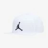 Jordan Pro Snapback Hat White/White/Black/Black -Mens New Arivals Sales Shop AR2118 101 1 1800x