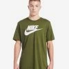 Nike NSW Icon Futura Tee Rough Green / White -Mens New Arivals Sales Shop AR5004 327 1 1800x