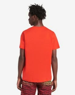 Psycho Bunny Classic Crewneck Tee Red Spice -Mens New Arivals Sales Shop B6U014T1PC 611 3 1800x