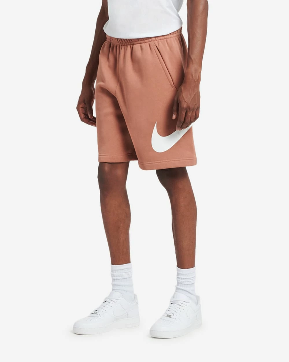 Nike NSW CLUB SHORTS MINERAL CLAY/MINERAL CLAY 4 Nike NSW CLUB SHORTS MINERAL CLAY/MINERAL CLAY - Image 2