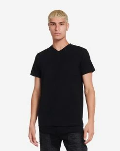 CNCM V-Neck Tee Black