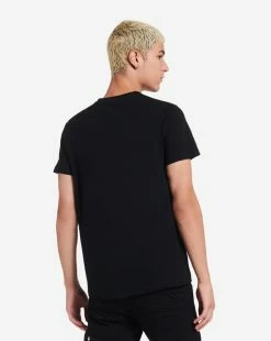 CNCM V-Neck Tee Black -Mens New Arivals Sales Shop CHP101 BLK 3 1800x
