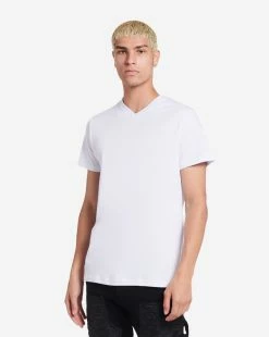 CNCM V-Neck Tee White
