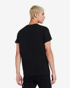 CNCM Crew Neck Tee BLACK -Mens New Arivals Sales Shop CHP102 BLK 3 1800x
