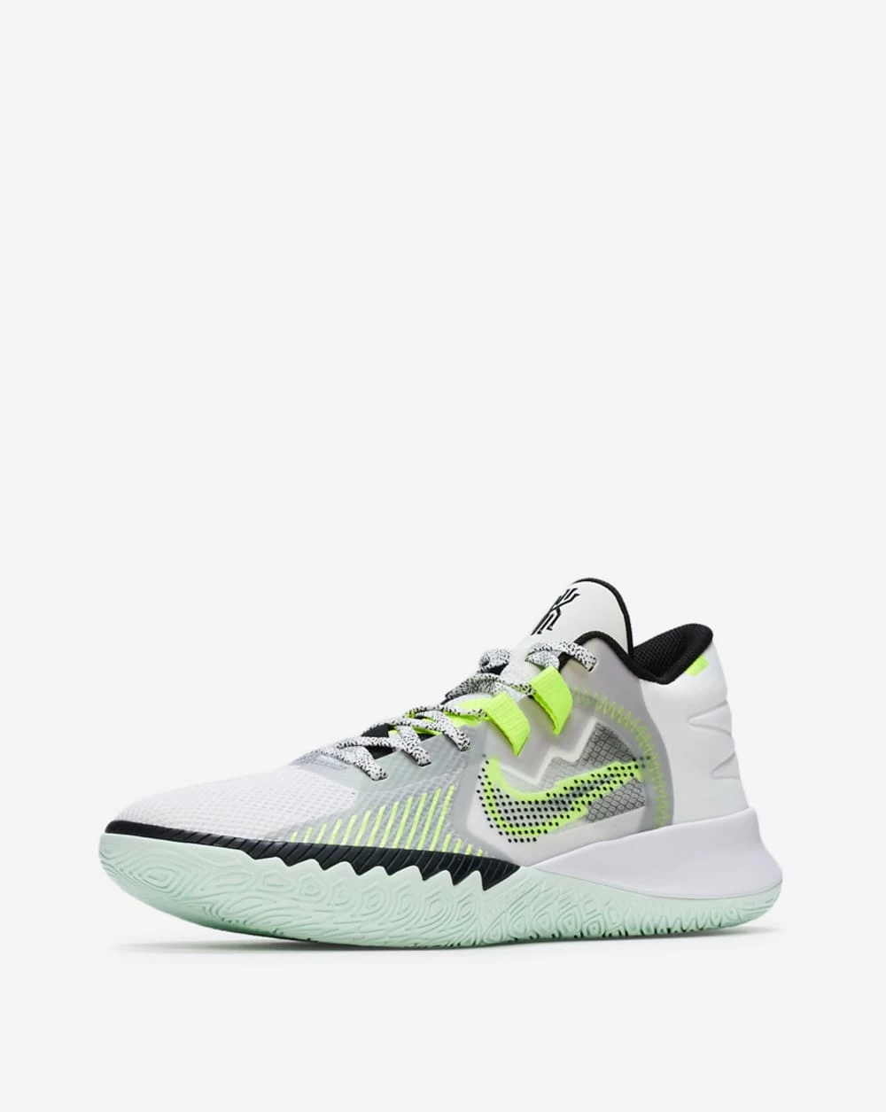 Nike Kyrie Flytrap 5 White / Black / Volt 4 Nike Kyrie Flytrap 5 White / Black / Volt - Image 2