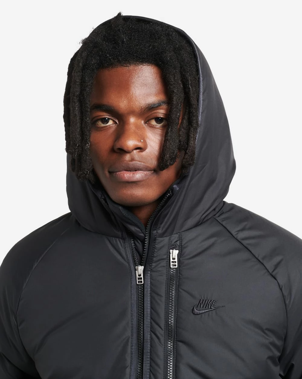 Nike NSW Ripple Legacy Heavy Duty Jacket Black 5 Nike NSW Ripple Legacy Heavy Duty Jacket Black - Image 3