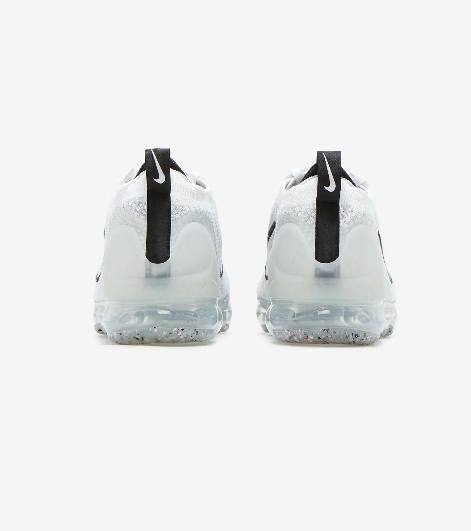 Nike Air VaporMax 2021 FK Monochrome White/Black/Metallic Silver 5 Nike Air VaporMax 2021 FK Monochrome White/Black/Metallic Silver - Image 3