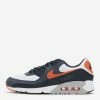 Nike Air Max 90 White/Orange/Black 2 Nike Air Max 90 White/Orange/Black -Mens New Arivals Sales Shop DM0029 101 1 1800x