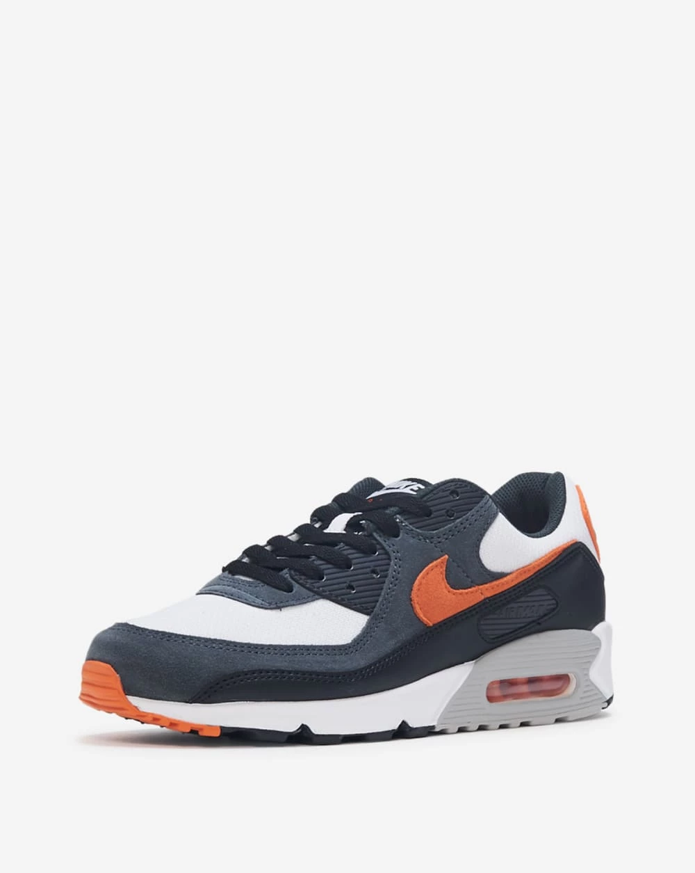 Nike Air Max 90 White/Orange/Black 4 Nike Air Max 90 White/Orange/Black - Image 2