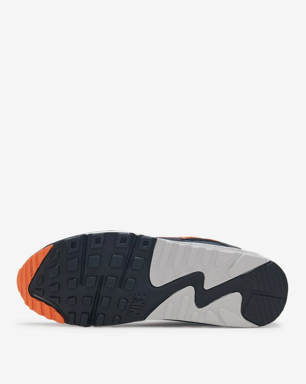 Nike Air Max 90 White/Orange/Black 6 Nike Air Max 90 White/Orange/Black - Image 4