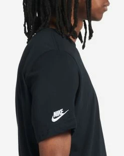 Nike NSW Essentials + Futura Glitch Graphic Tee Black -Mens New Arivals Sales Shop DM6379 010 4 1800x