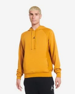 Jordan Dri-FIT Sport Graphic Fleece Pullover Hoodie Chutney/Black