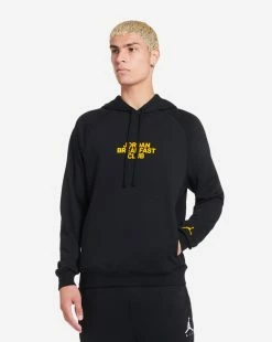 Jordan Dri-FIT Sport Graphic Hoodie Black/Taxi