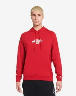 Jordan Dri-FIT Sport Graphic Hoodie Gym Red/Black