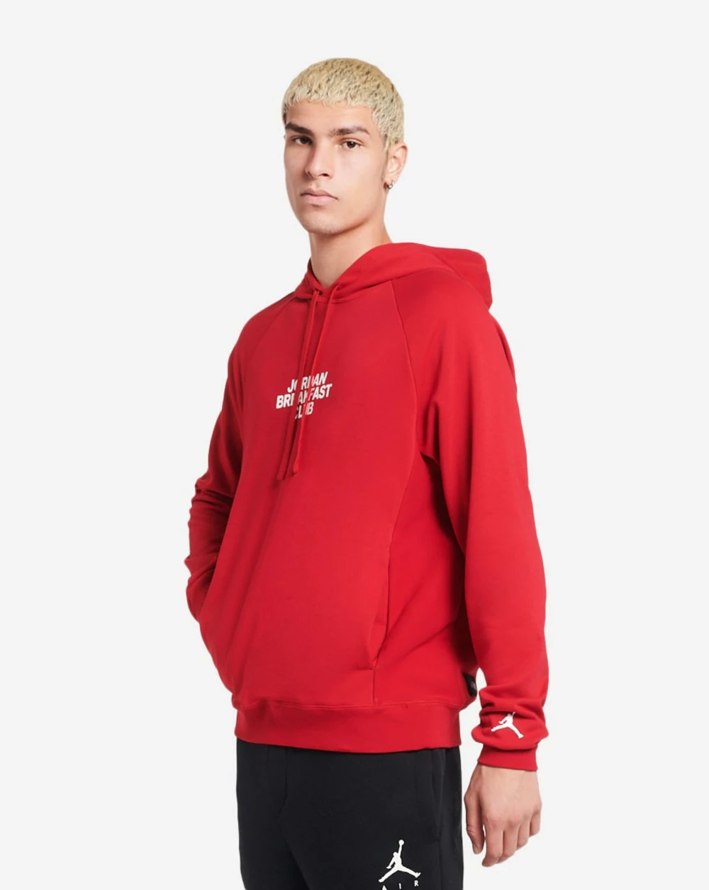 Jordan Dri-FIT Sport Graphic Hoodie Gym Red/Black 4 Jordan Dri-FIT Sport Graphic Hoodie Gym Red/Black - Image 2