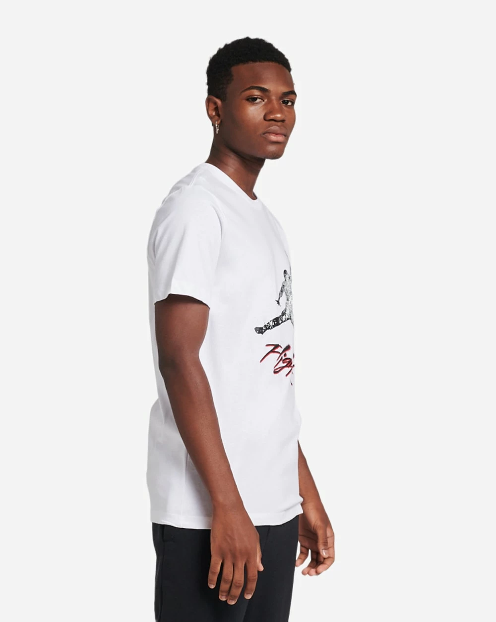Jordan Essential Jumpman Short Sleeve Crew Tee White 4 Jordan Essential Jumpman Short Sleeve Crew Tee White - Image 2