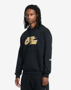 Jordan MJ Flight MVP Jumpman Fleece Pullover Hoodie Black/Sail -Mens New Arivals Sales Shop DQ8037 010 2 1800x