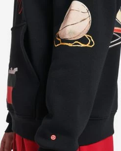 Jordan Flight Artist Fleece Pullover Hoodie Black / Sail / University Red 9 Jordan Flight Artist Fleece Pullover Hoodie Black / Sail / University Red -Mens New Arivals Sales Shop DQ8043 010 4 1800x