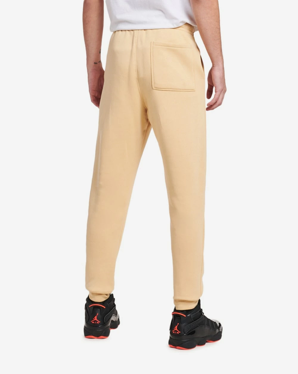 Jordan Flight MVP Fleece Sweatpants Sesame / Black 5 Jordan Flight MVP Fleece Sweatpants Sesame / Black - Image 3