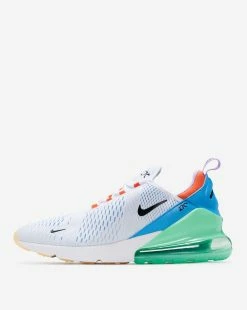 Nike Air Max 270 White / Black / Orange / Green