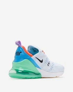 Nike Air Max 270 White / Black / Orange / Green -Mens New Arivals Sales Shop DX2347 100 3 1800x