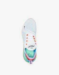 Nike Air Max 270 White / Black / Orange / Green -Mens New Arivals Sales Shop DX2347 100 5 1800x
