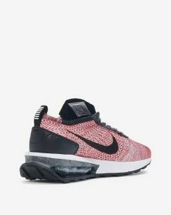Nike Air Max Flyknit Racer Red / Black / Grey -Mens New Arivals Sales Shop FD2764 600 3 1800x