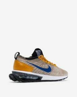 Nike Air Max Flyknit Racer Gold / Royal -Mens New Arivals Sales Shop FD2764 700 3 1800x