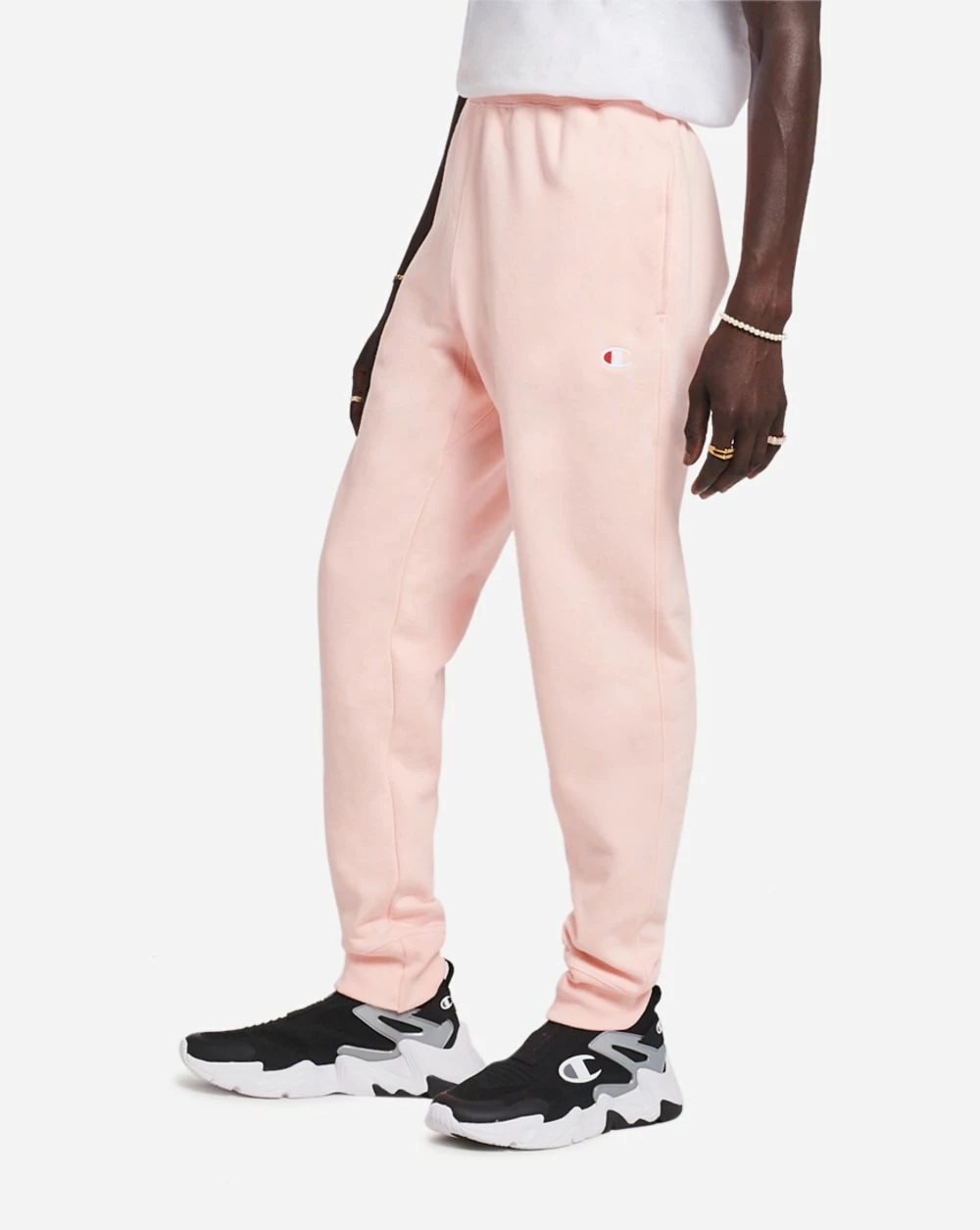 Champion Reverse Weave Joggers Primer Pink 4 Champion Reverse Weave Joggers Primer Pink - Image 2