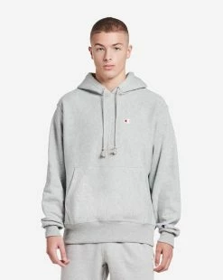 Champion Reverse Weave Pullover Hoodie Oxford Grey