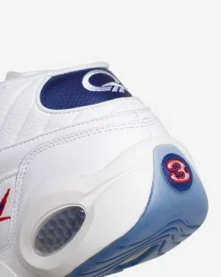 Reebok QUESTION MID "Blue WHT/BLUE/RED -Mens New Arivals Sales Shop GX0227 6 1800x