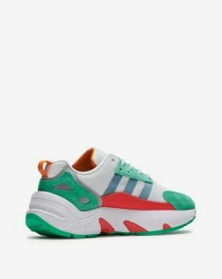 Adidas ZX22 BOOST WHT/GRY/GRN -Mens New Arivals Sales Shop GZ4946 3 1800x