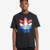 Adidas Tri-Trefoil Tee Black 1 Adidas Tri-Trefoil Tee Black -Mens New Arivals Sales Shop HZ4955 1 1800x