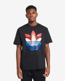Adidas Tri-Trefoil Tee Black