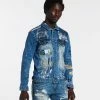Decibel Color Backed Denim Jacket Bristol Blue 2 Decibel Color Backed Denim Jacket Bristol Blue -Mens New Arivals Sales Shop JJ21611 BRI 1 1800x